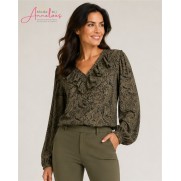 Lady Day Blouse Marion Ruffel Ley print Lady Day Blouse Marion Ruffel Ley print